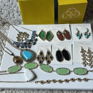 Kendra Scott lot- 13 pieces.